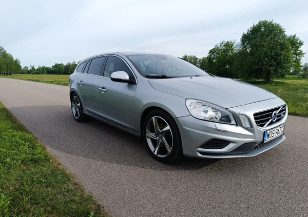 Volvo V60 cena 44500 przebieg: 247188, rok produkcji 2012 z Mikołów małe 37